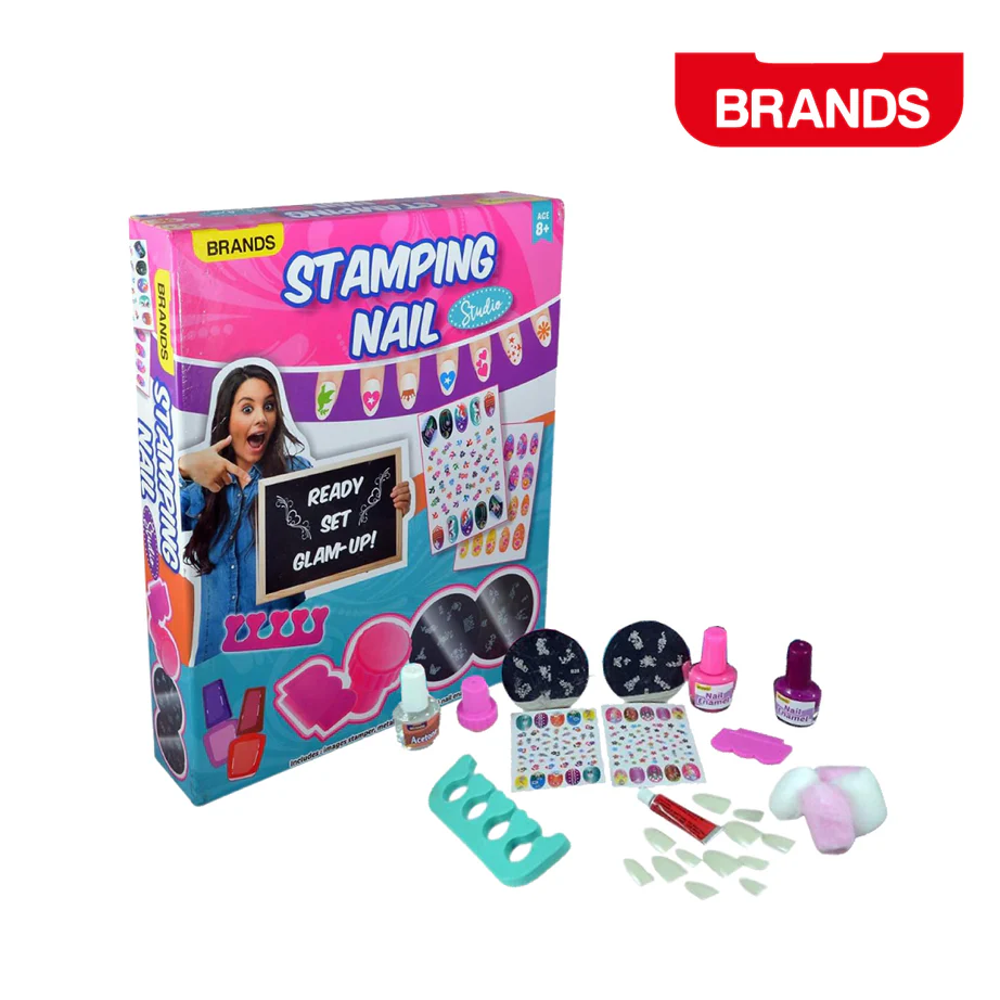 Brands Stamping Nail Studio, Ages 8+