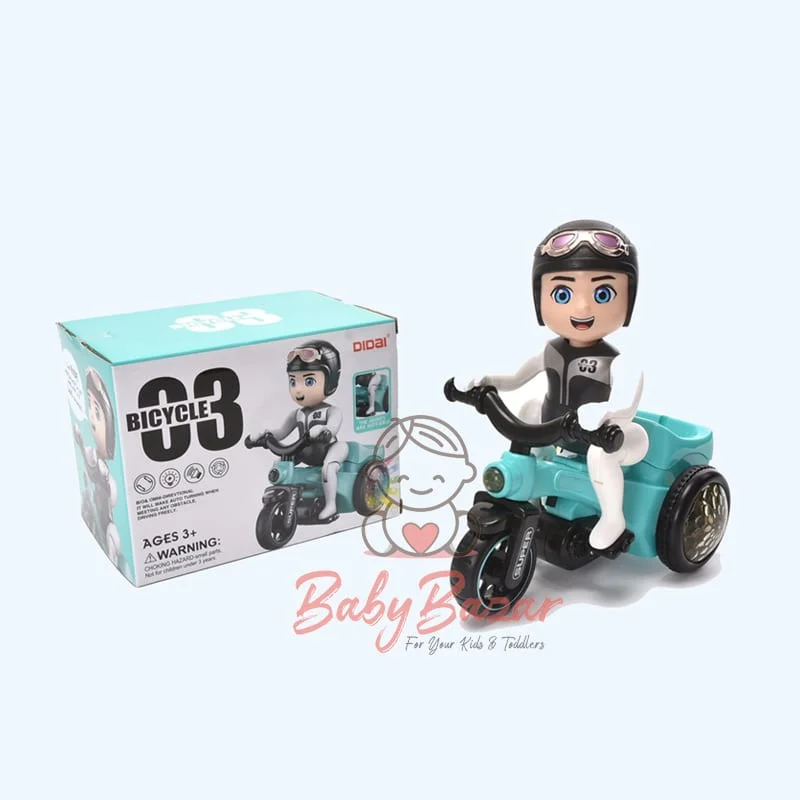 03 Rotate 360 Degree Bicycle Toy